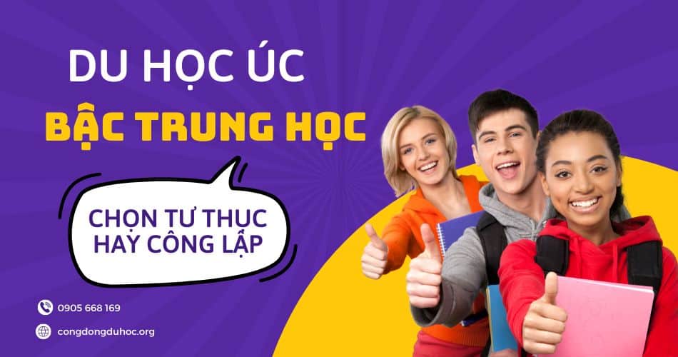 du học úc bậc trung học