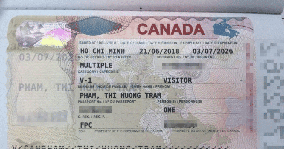 Visa thăm thân Canada 