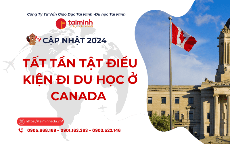 điều kiện đi du học ở Canada