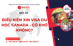 điều kiện đi du học ở Canada