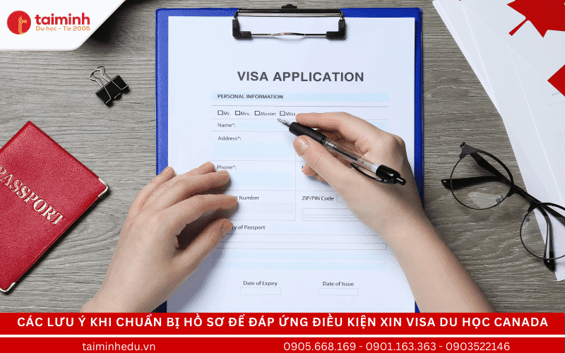 điều kiện xin visa du học Canada