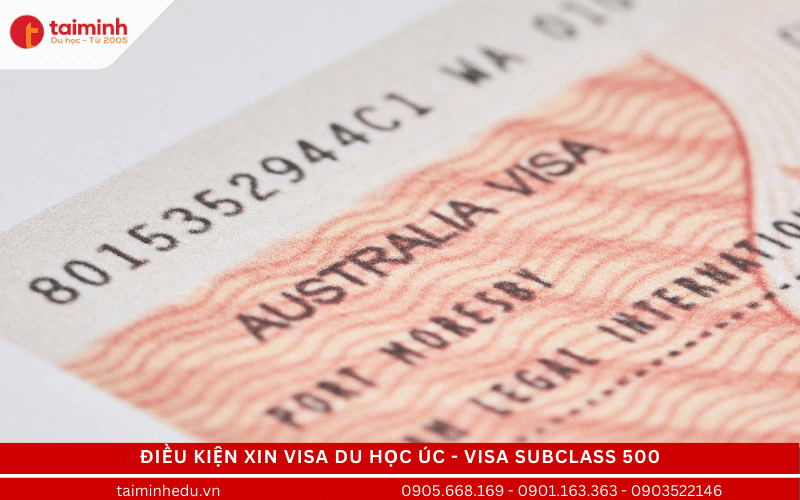 điều kiện xin visa du học Úc