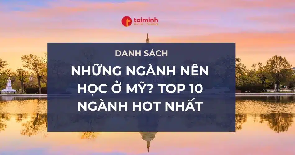 những ngành nên học ở Mỹ