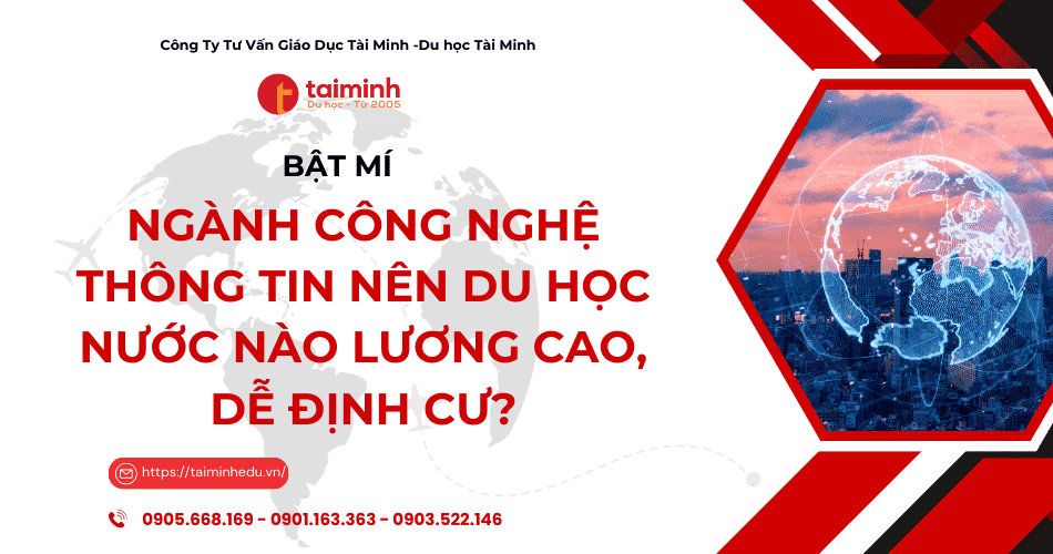 ngành công nghệ thông tin nên du học nước nào