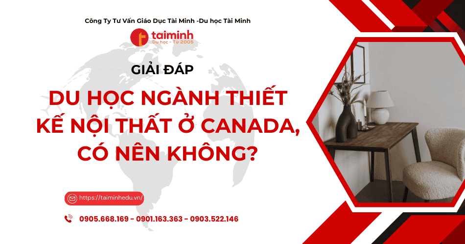 ngành thiết kế nội thất ở Canada