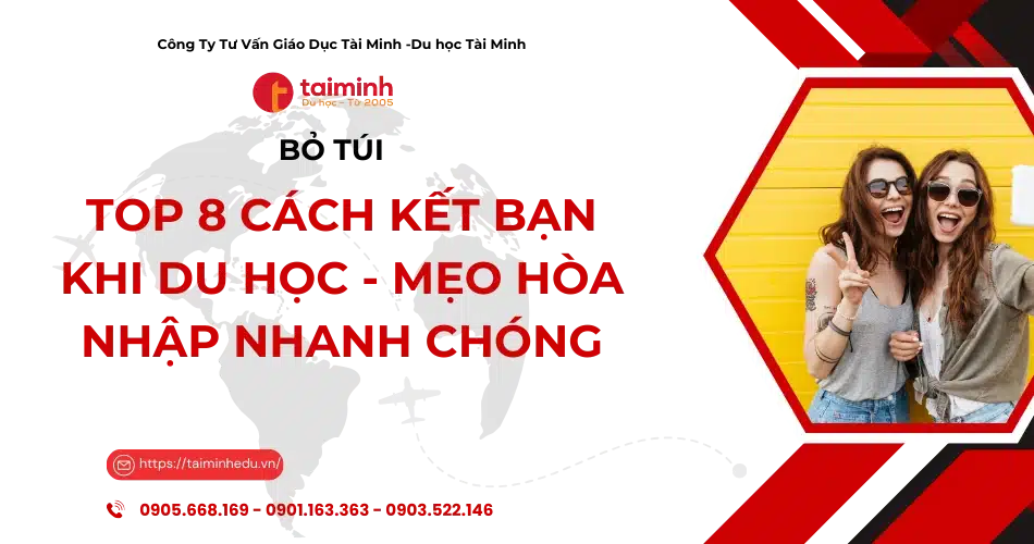 kết bạn khi du học