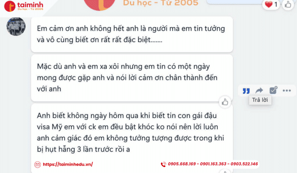 lý do chọn Du học Tài Minh