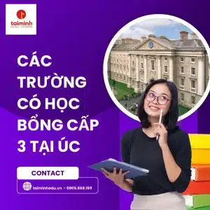 các trường có học bổng cấp 3 tại Úc