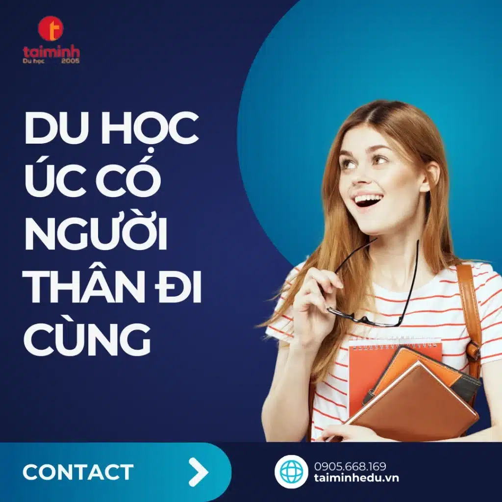 Du Học Úc Có Người Thân Đi Cùng