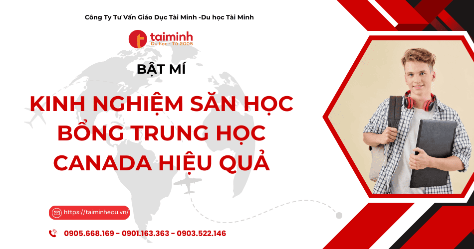 học bổng Trung học Canada,học bổng